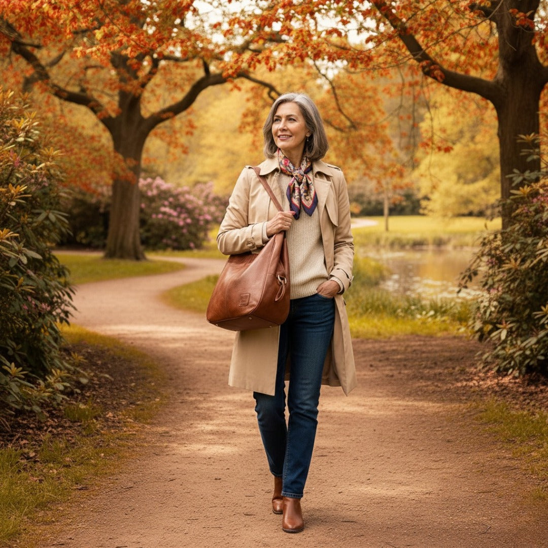 Classic Leather Handbag
