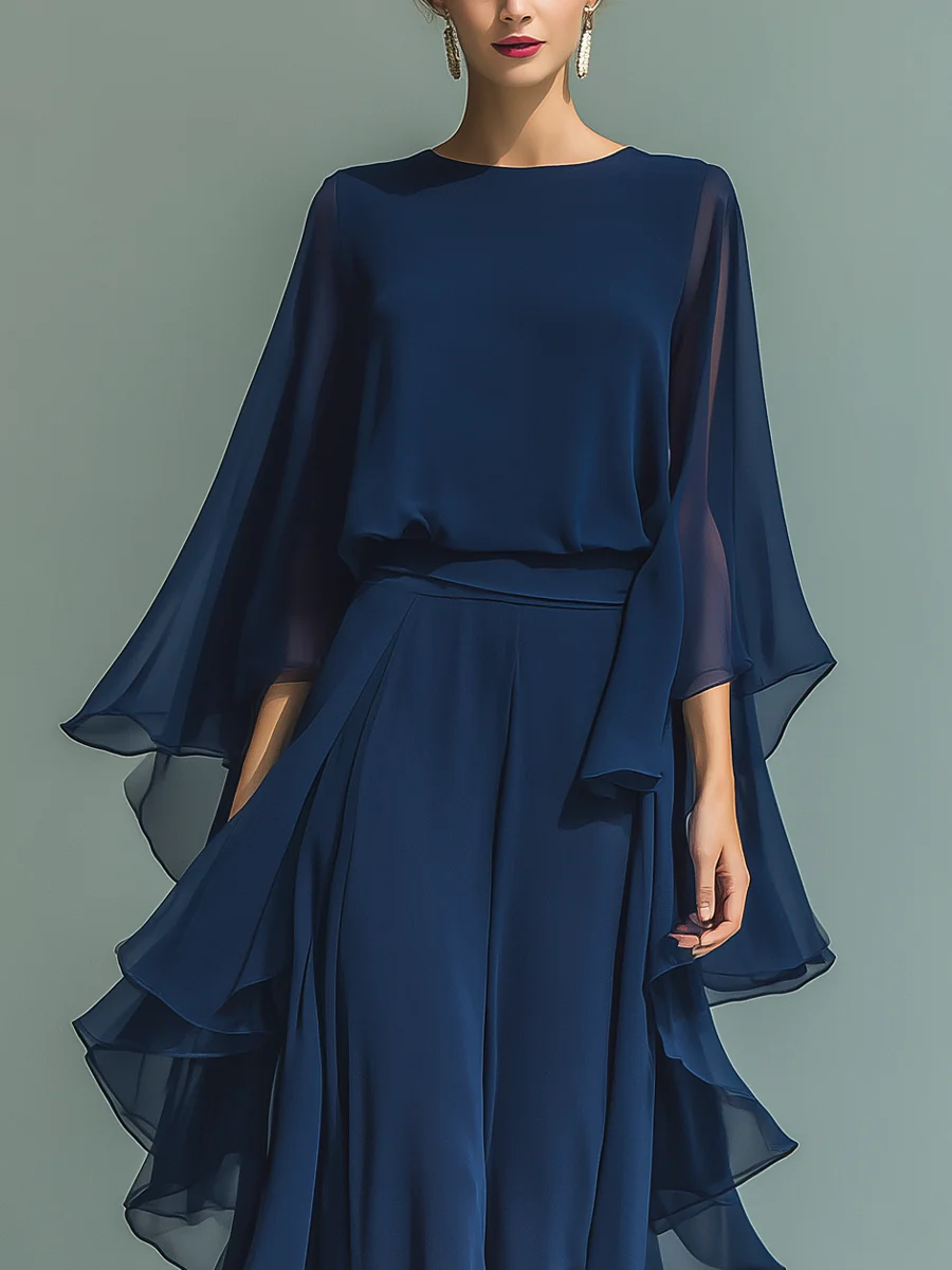 Aurelia | Chic Flowing Evening Jumpsuit