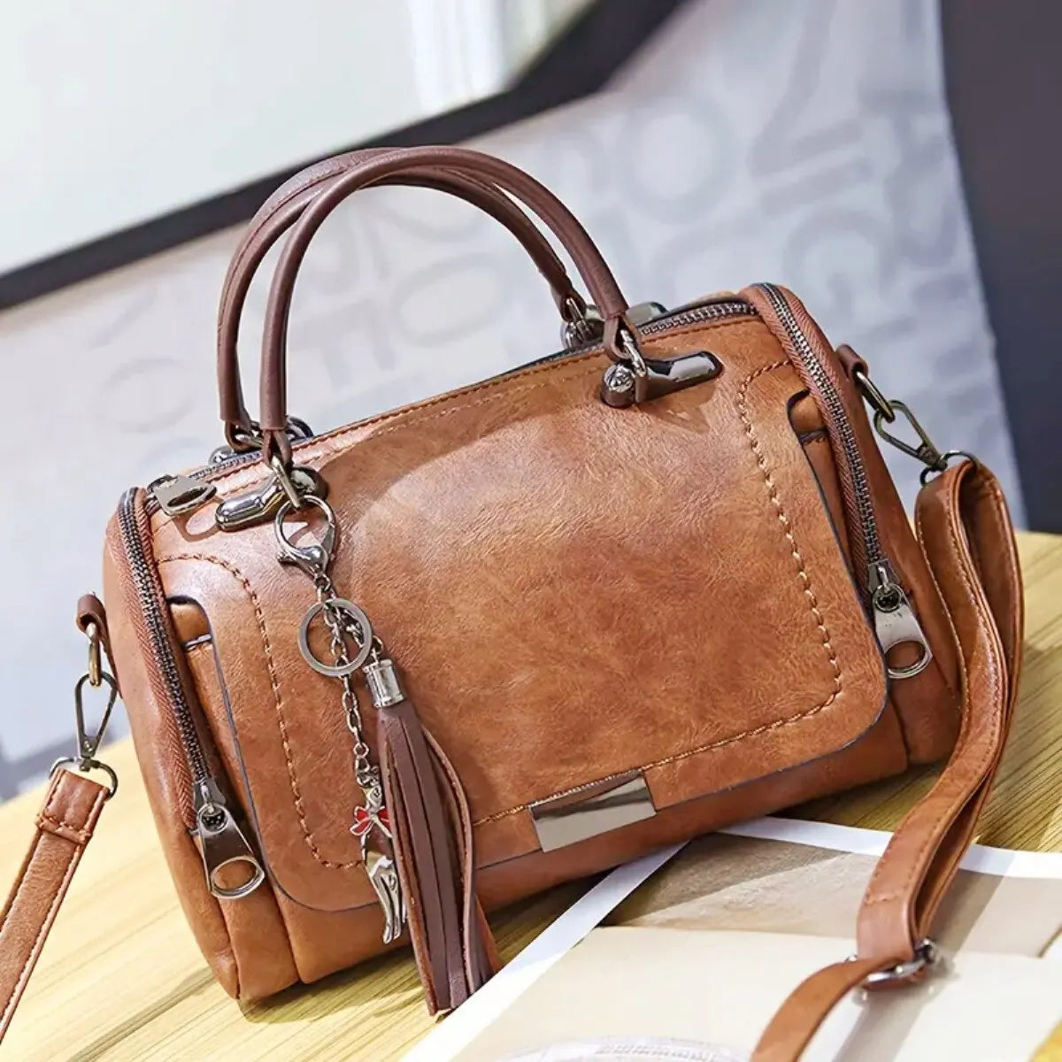 ELIANA | Leather Crossbody Bag