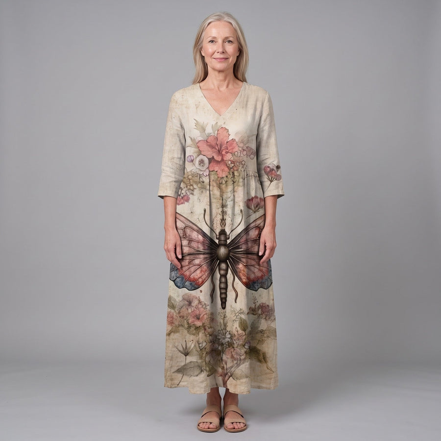 Evelyn | Summer Floral Dress