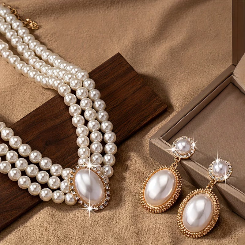 VICTORIA | ELEGANT PEARL STRAND JEWELRY COLLECTION