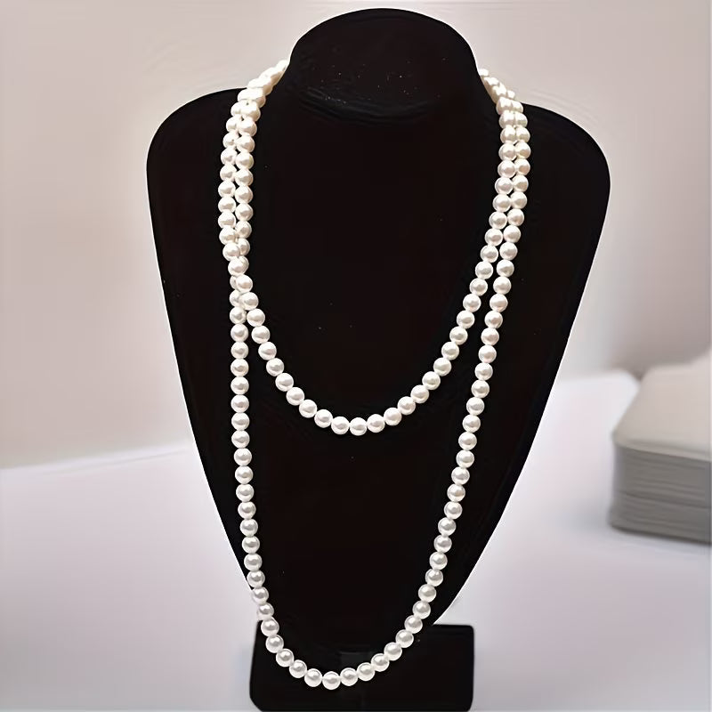 CELESTINE | CLASSIC DOUBLE PEARL NECKLACE