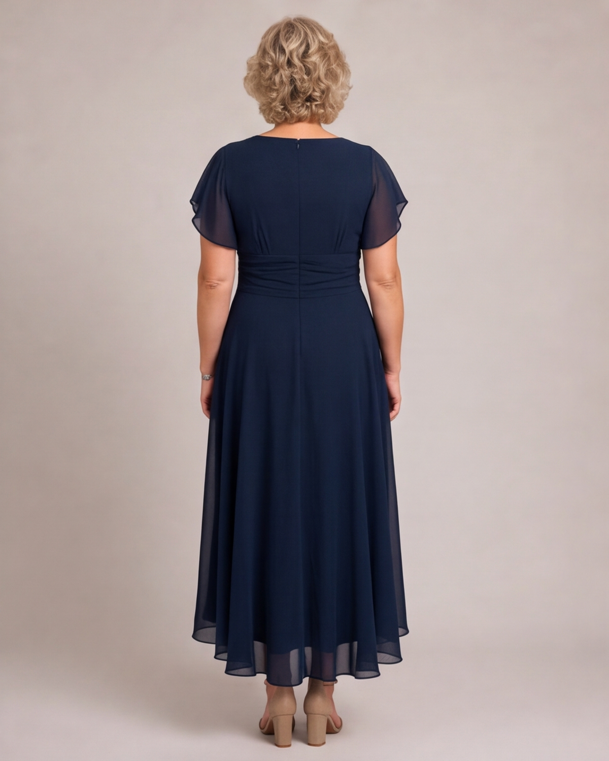 Christina™ | V-Neck A-Line Dress