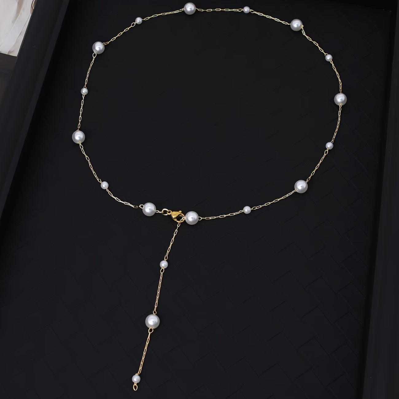 CELESTE | LUXURIOUS SKY PEARL NECKLACE