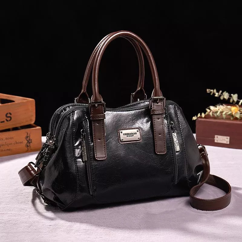 EVELINE | Stylish Leather Handbag