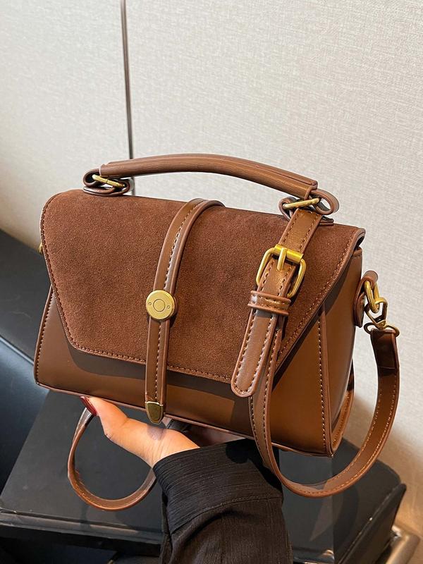 ALWINA™ - Stylish Shoulder Bag with Trendy Contrast Stitching