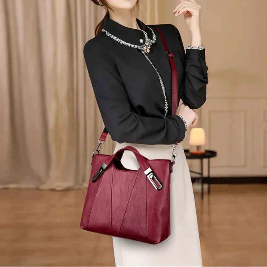 Sienna Genuine Leather Tote