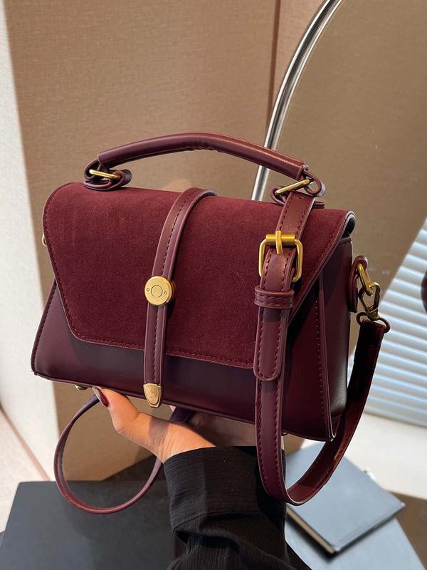 ALWINA™ - Stylish Shoulder Bag with Trendy Contrast Stitching