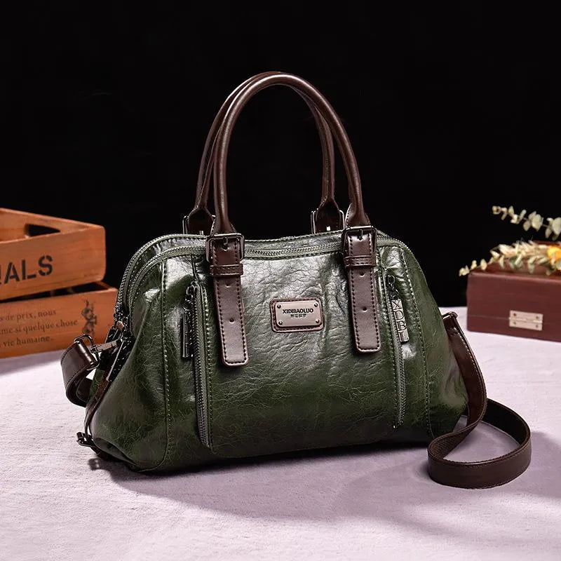 EVELINE | Stylish Leather Handbag