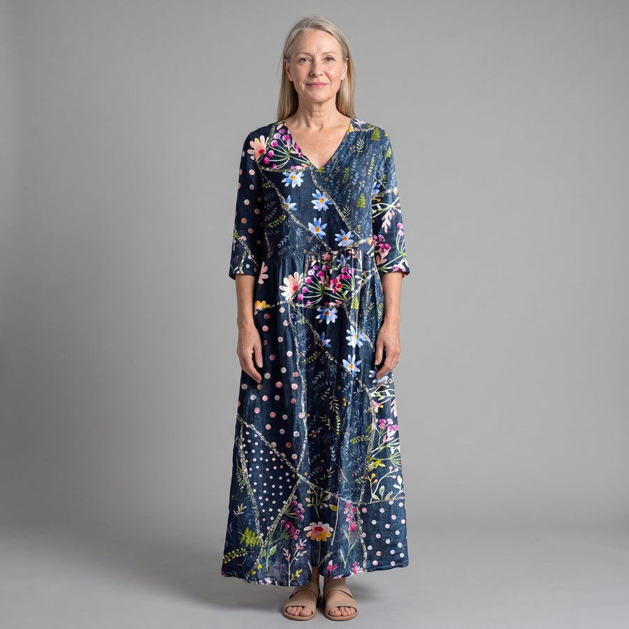 LINDA | Summer Floral Dress
