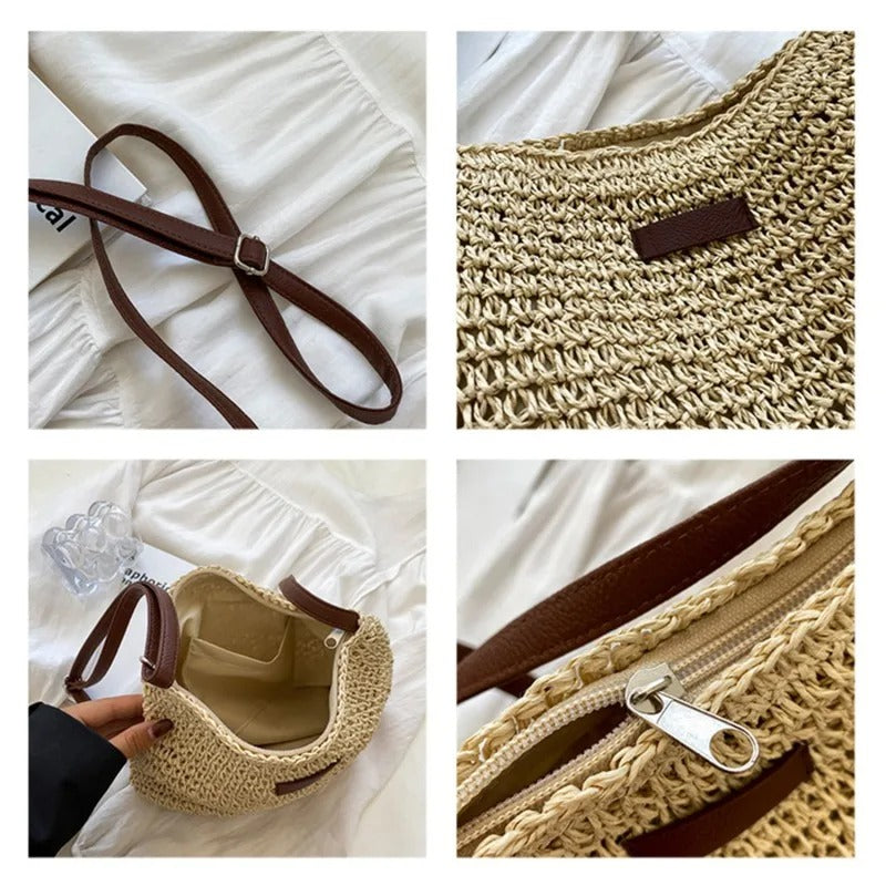 Braided Shoulder Bag