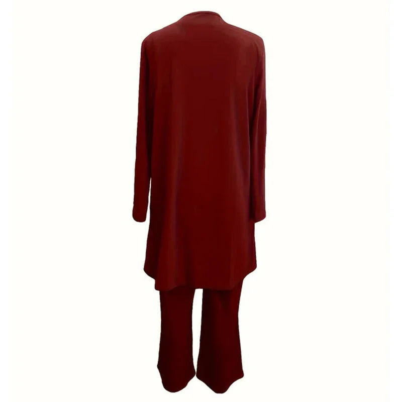 Kaevia™ – 3-Piece Relaxed Fit Lounge Ensemble