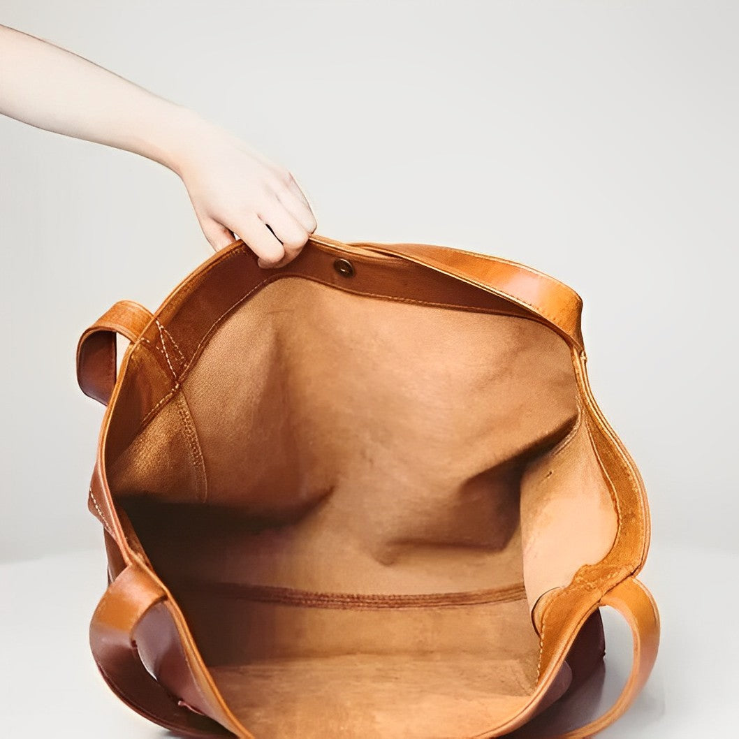 ORIANE | Vintage-Inspired Leather Handbag