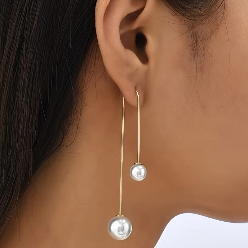 Lucenza | Dazzling Pearl Statement Earrings