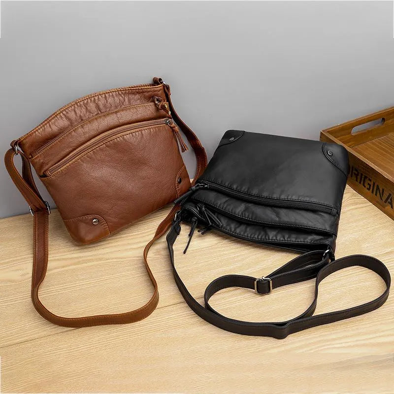 Celine Leather Shoulder Bag