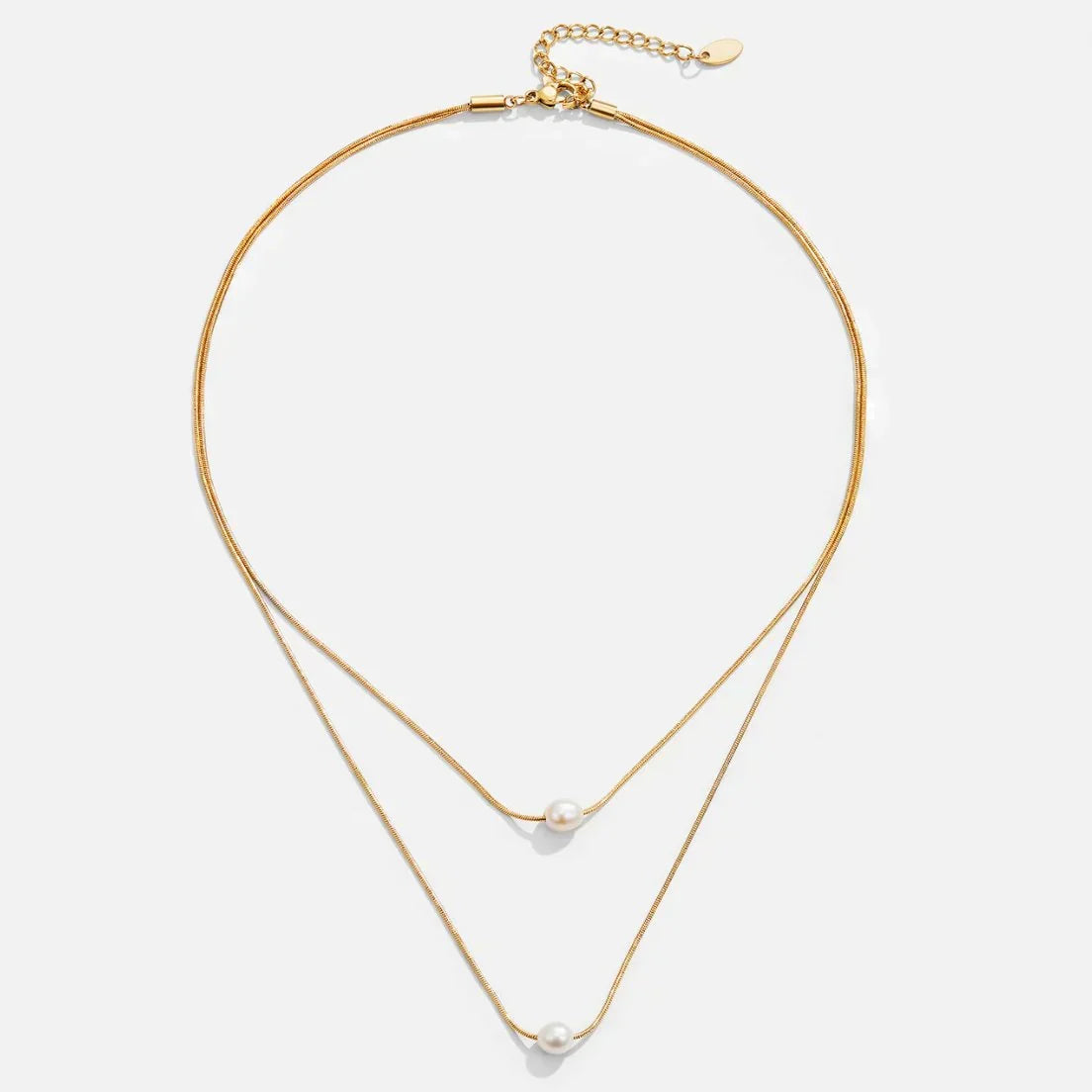 SERAPHINA | ELEGANT MULTI-LAYERED PEARL NECKLACE