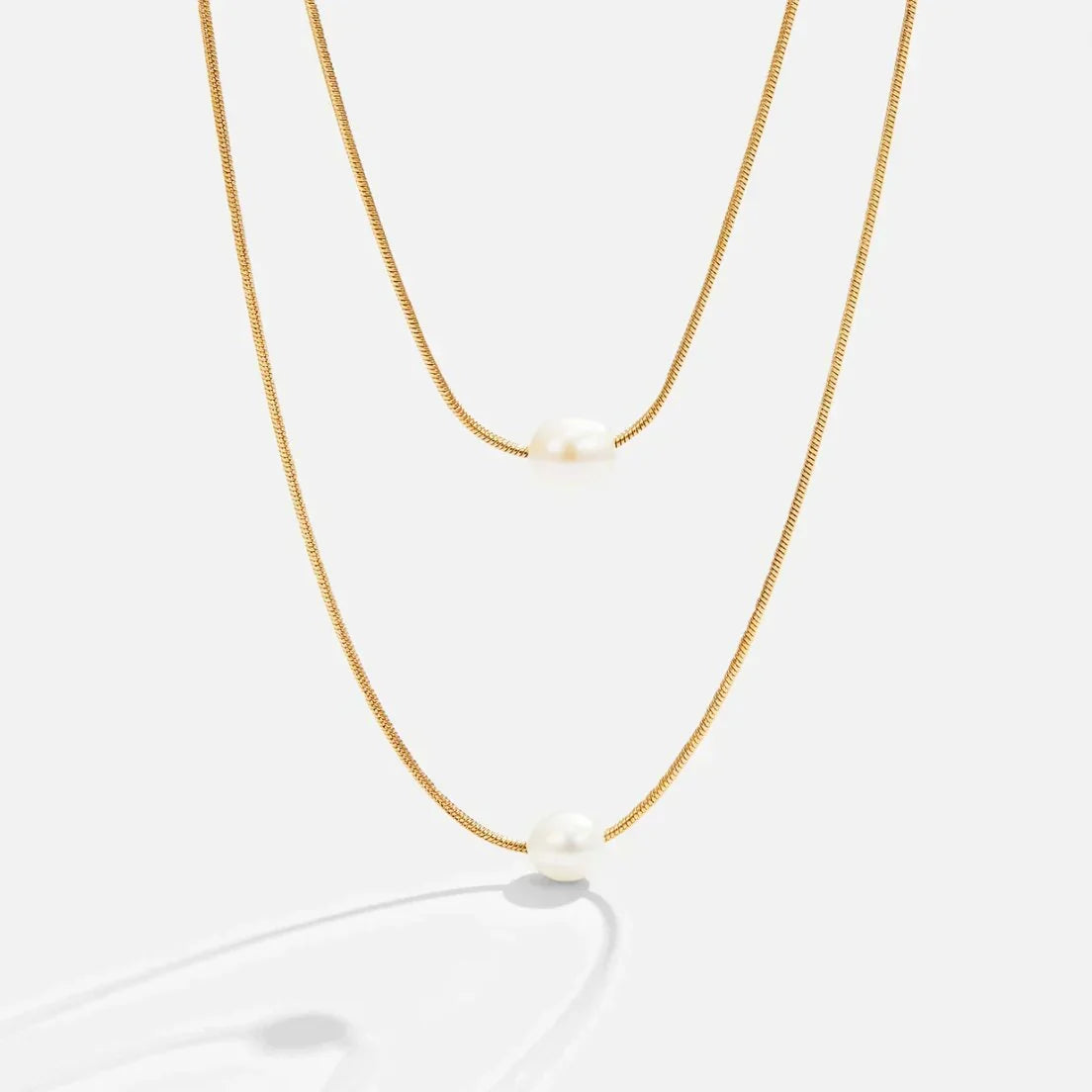 SERAPHINA | ELEGANT MULTI-LAYERED PEARL NECKLACE