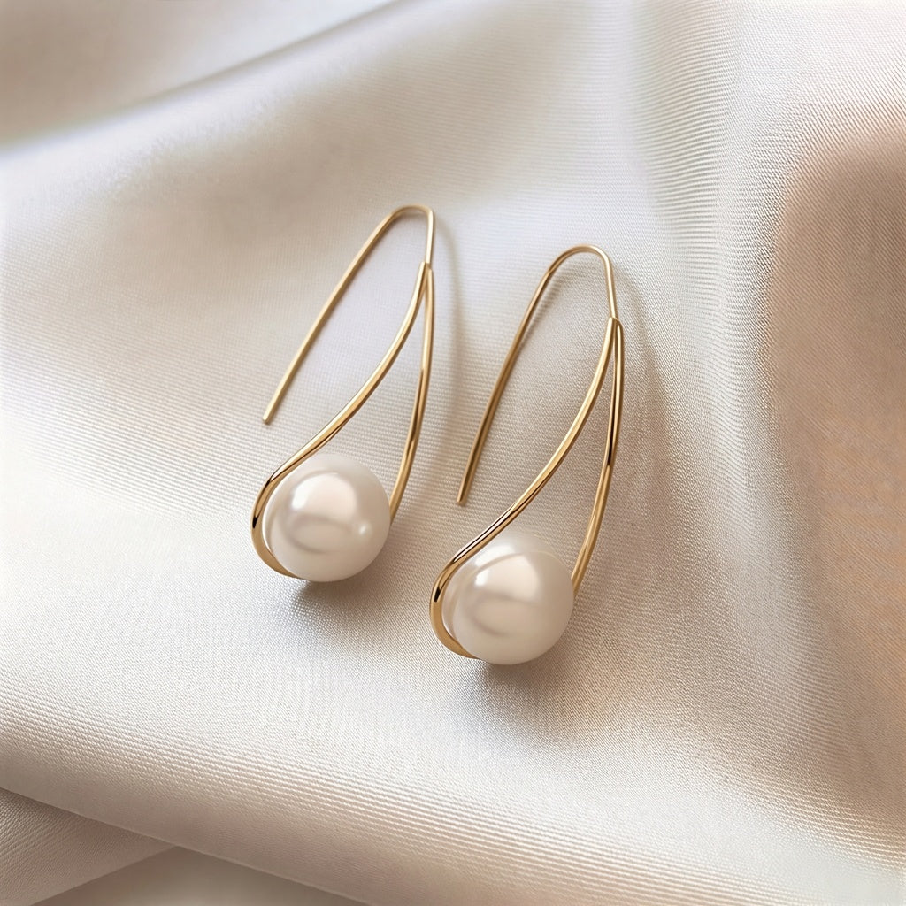 MYSTIQUE | ELEGANT MYSTIC PEARL EARRINGS