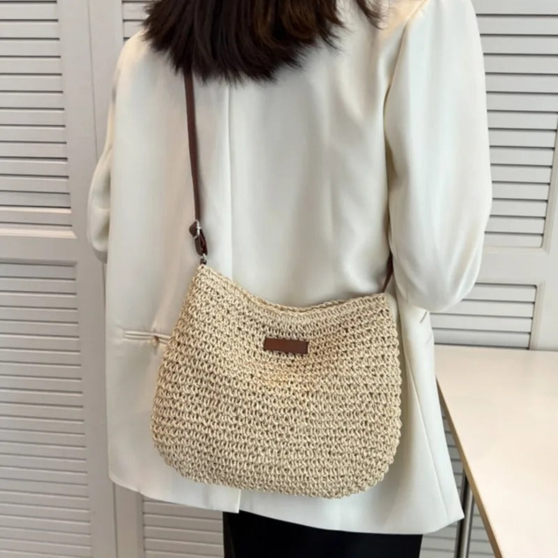 Braided Shoulder Bag